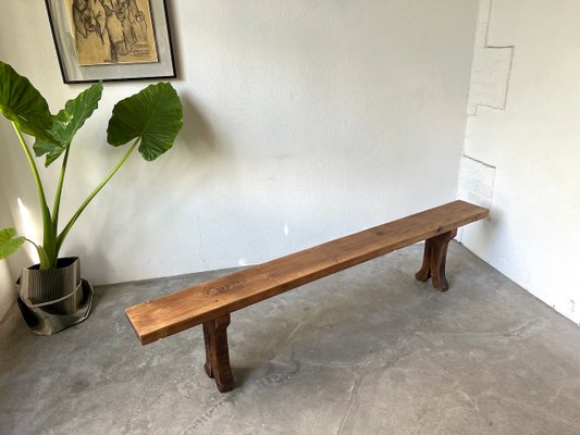 Pine Farm Bench, 1950s-WKI-2034022