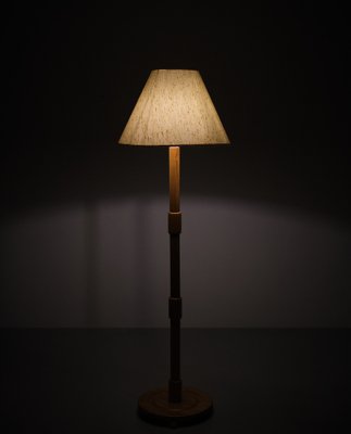 Pine Floor Lamp from Solbackens Sväveri, Sweden, 1972-GCG-1750159