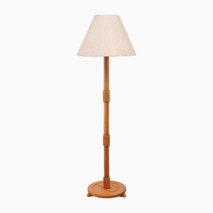 Pine Floor Lamp from Solbackens Sväveri, Sweden, 1972-GCG-1750159