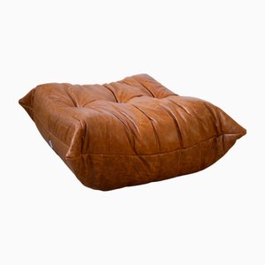 Pine Leather Togo Pouf by Michel Ducaroy for Ligne Roset-IXA-1796535