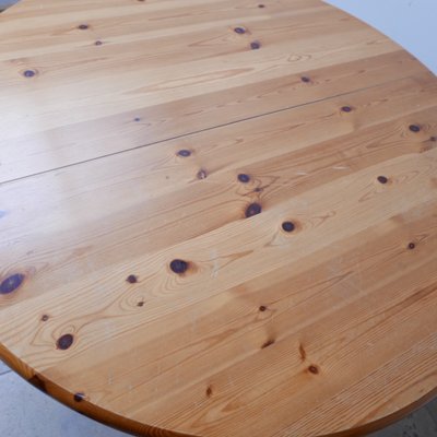 Pine Mid-Century Dutch Dining Table-JRP-1087899