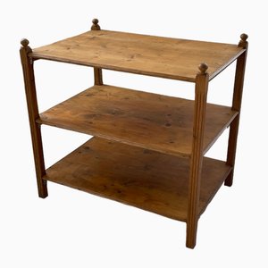 Pine & Oak Draper Console Table, 1950s-LCU-2024744