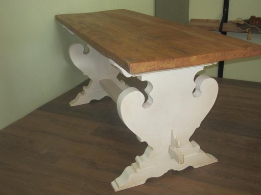 Pine Rustic Dining Table, 1980s-CDG-744253