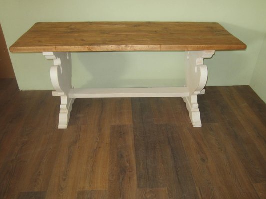 Pine Rustic Dining Table, 1980s-CDG-744253