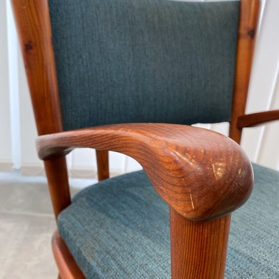 Pine Säter Armchairs by Gunnar Göperts, Sweden, 1940s, Set of 2-LIV-1794784