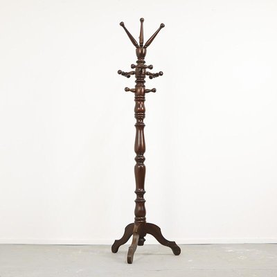 Pine Wood Coat Stand-MEL-2034452