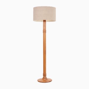 Pine Wooden Floor Lamp by Tsar, Sweden, 1970s-BQ-2042286