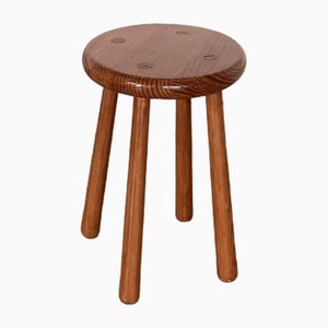 Pine Wooden Stool, 1960s-SU-1728807