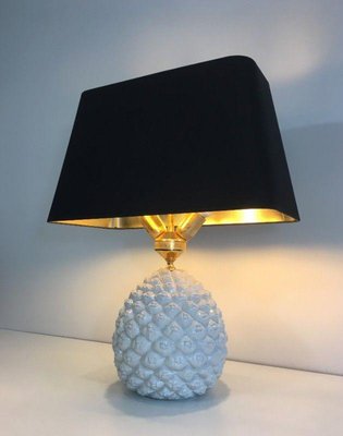 Pineapple Table Lamp in Porcelain-BA-1365524