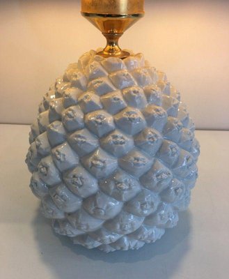 Pineapple Table Lamp in Porcelain-BA-1365524