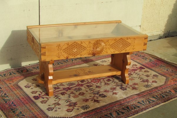 Pinewood Coffee Table, 1980s-RDN-576308