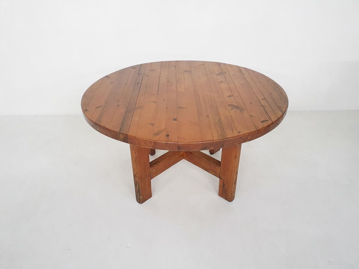 Pinewood Dining Table by Roland Wilhelmsson for Karl Andersson and Sonner, 1960s