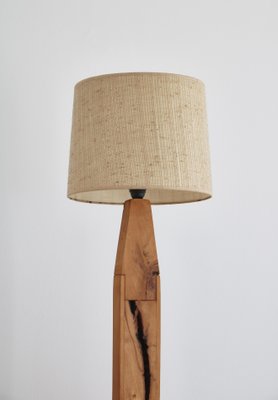 Pinewood Table Lamp, Scandinavia, 1970s-WRF-1323297