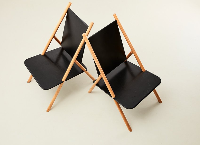 Pinge Lounge Chairs by Yrjo Wiherheimo & Rudi Merz for Korkeakosko Oy Finland, 1970s, Set of 2