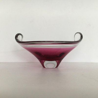 Pink Bowl from Orrefors, 1960s-BGP-1186663