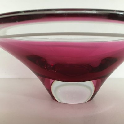 Pink Bowl from Orrefors, 1960s-BGP-1186663