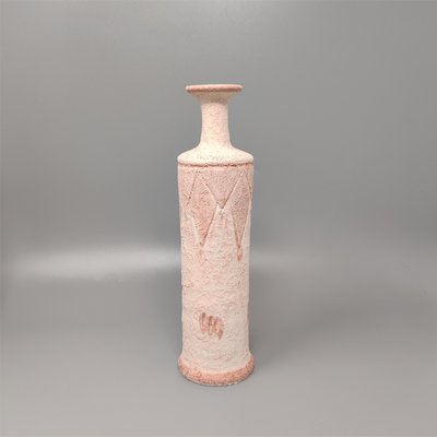 Pink Ceramic Vases, Italy, Set of 2-QGR-1003598