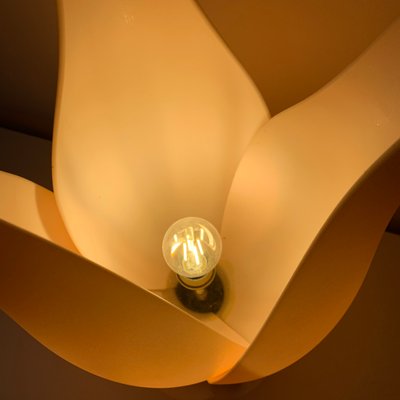 Pink Flower Tulip Table Lamp in the style of Liane Rougier-XOM-2026025