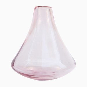 Pink Glass Vase with Rounded Base-FSD-1430841