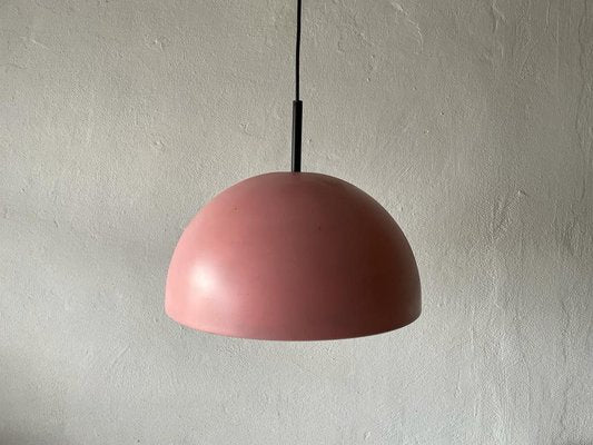 Pink Metal Pendant Lamp from Staff, Germany, 1970s-RDS-1147873