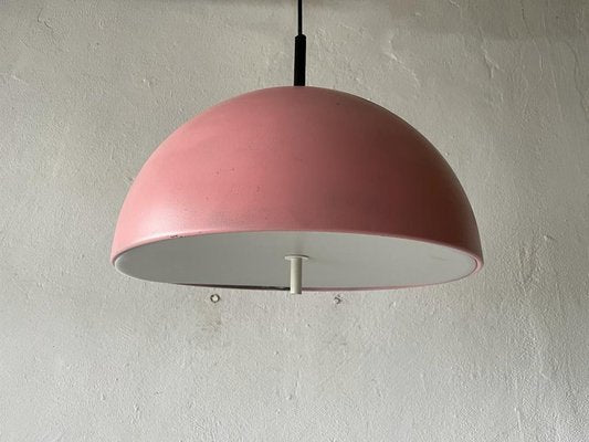 Pink Metal Pendant Lamp from Staff, Germany, 1970s-RDS-1147873