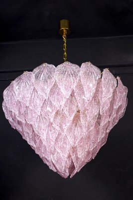 Pink Murano Glass Polar Chandelier, Italy, 1970s-MBH-1031643