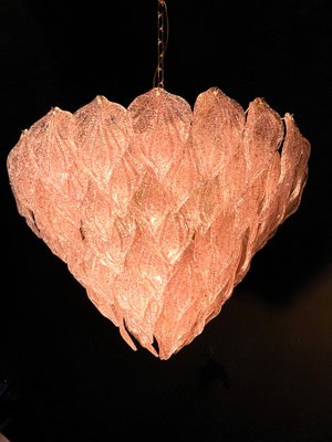 Pink Murano Glass Polar Chandelier, Italy, 1970s-MBH-1031660