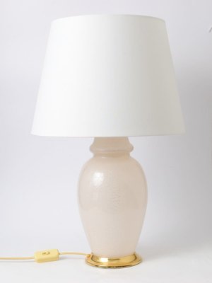 Pink Murano Glass Table Lamp, 1980s-IXK-888681