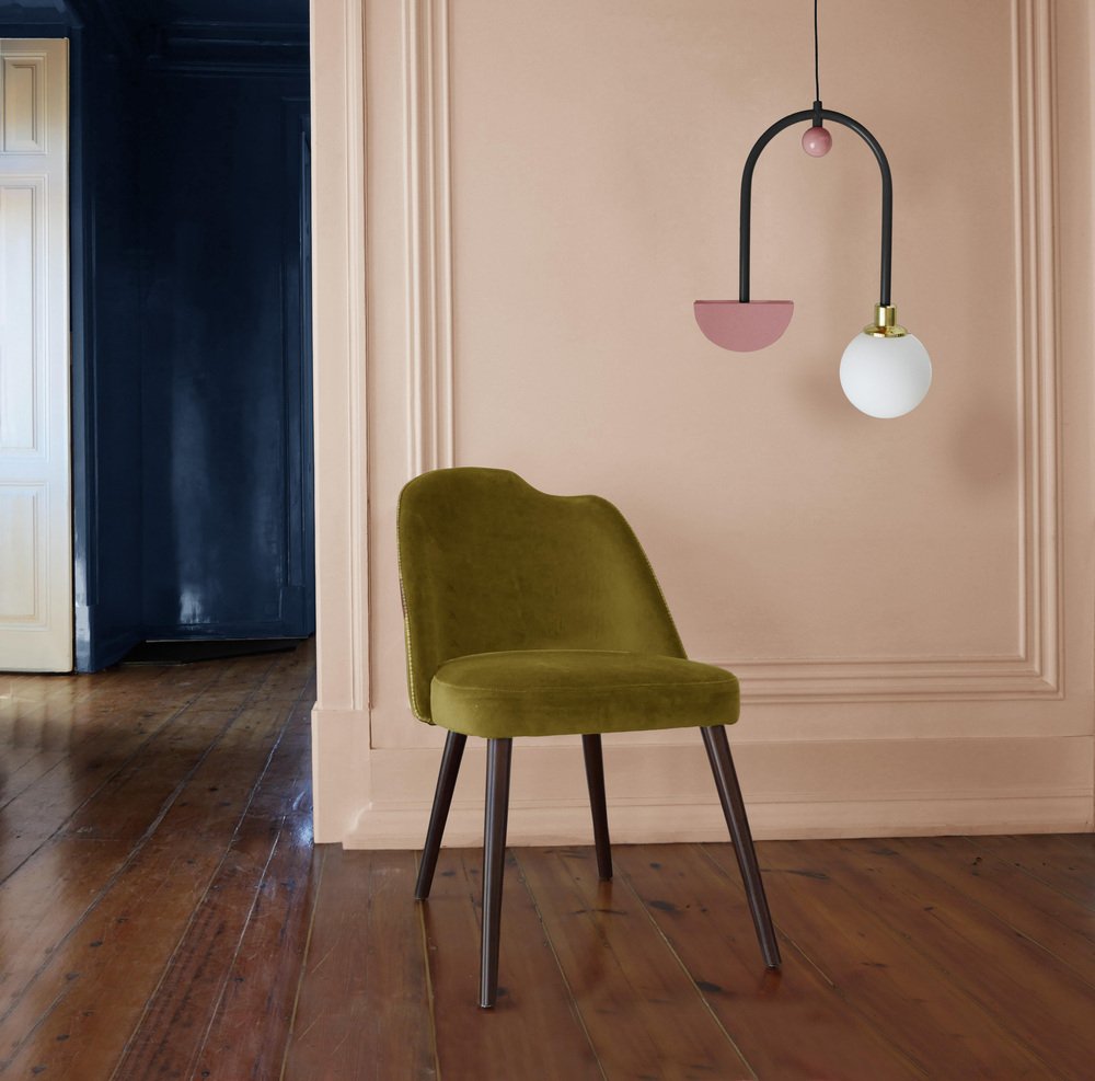 Pink Space II Ceiling Lamp by Dovain Studio