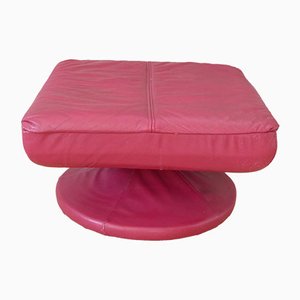 Pink Square Stool, 1970s-WK-560941