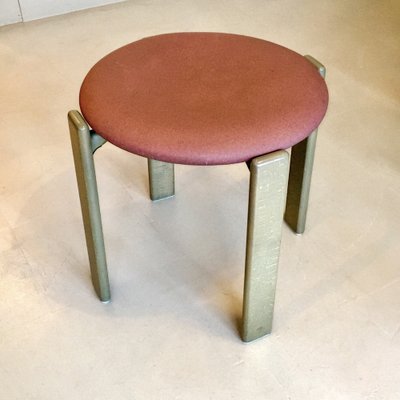 Pink Stool attributed to Bruno Rey for Dietiker, Switzerland, 1970s-PAV-1452741