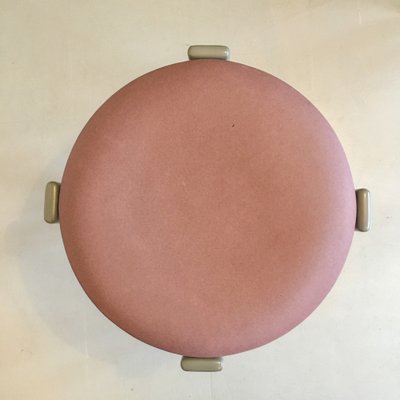 Pink Stool attributed to Bruno Rey for Dietiker, Switzerland, 1970s-PAV-1452741