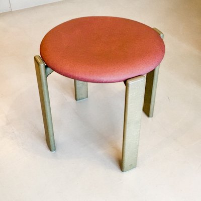 Pink Stool attributed to Bruno Rey for Dietiker, Switzerland, 1970s-PAV-1452741