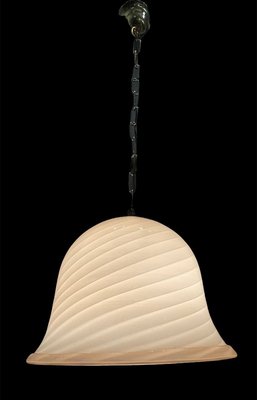 Pink Swirl Murano Glass Pendant Lamp from Venini-JJC-932095