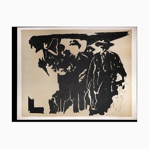 Pino Reggiani, Pioneers, Original Lithograph, 1970s-ZCI-1178810