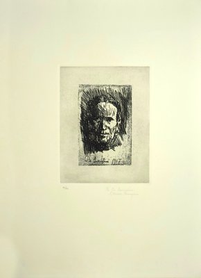 Pio Semeghini, Mother's Portrait, Etching, 1964-ZCI-1760492