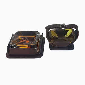 Pipe Smoker Trays, 1960s, Set of 2-QDP-953563