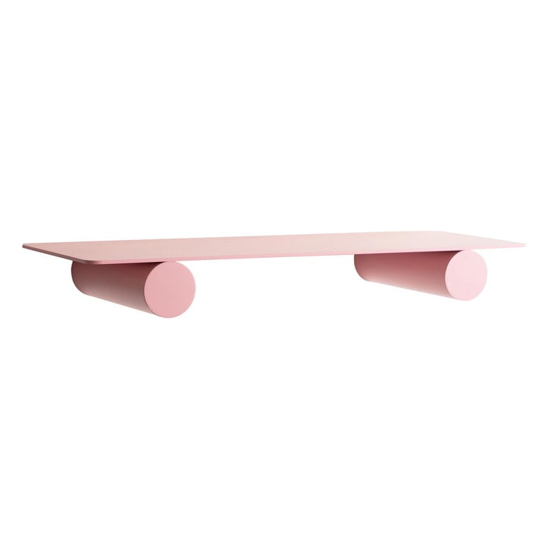 Pipeline Duo wall shelf by Raawii #pink #