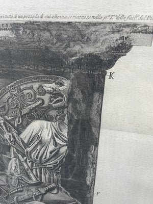 Piranesi, Fronts of Trajan's Pedestal, 1800s, Etching & Paper, Set of 2-LQ-1775286