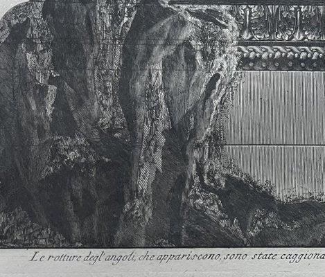 Piranesi, Fronts of Trajan's Pedestal, 1800s, Etching & Paper, Set of 2-LQ-1775286