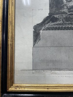 Piranesi, Fronts of Trajan's Pedestal, 1800s, Etching & Paper, Set of 2-LQ-1775286