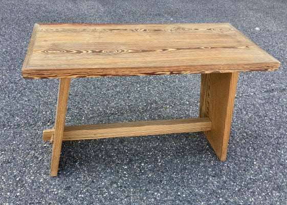 Pitch Pine Console Table-DY-970602