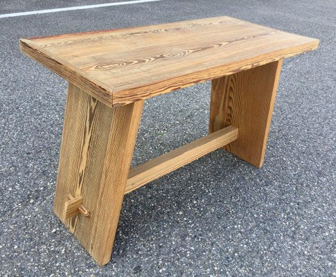 Pitch Pine Console Table-DY-970602