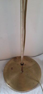 Pivotable Brass Colored Metal Floor Lamp, 1970s-HOI-779751