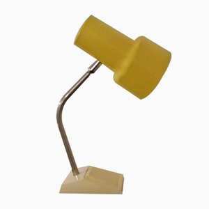 Pivotable Table Lamp with Cream-Colored Plastic Base from Hoffmeister-Leuchten, 1970s-HOI-821961