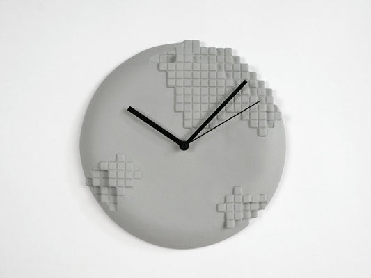 Pixel Wall Clock from Studio Lorier