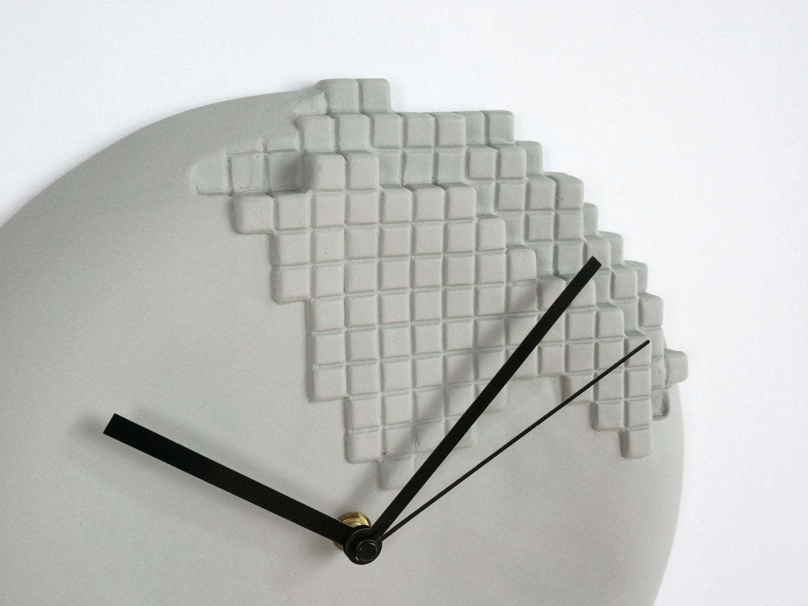 Pixel Wall Clock from Studio Lorier