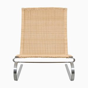 PK-20 Lounge Chair in Wicker by Poul Kjærholm for Fritz Hansen, 2000s-MTD-1449616