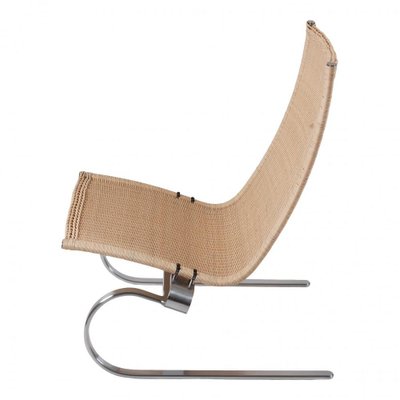 PK 20 Weaved Lounge Chair by Poul Kjærholm for Fritz Hansen-MTD-1400616