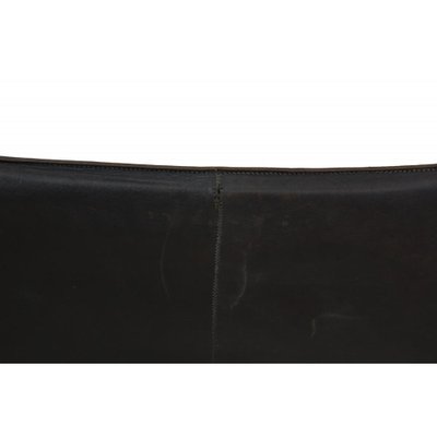 Pk-22 Lounge Chair in Patinated Black Leather by Poul Kjærholm, 1980s-MTD-1807559